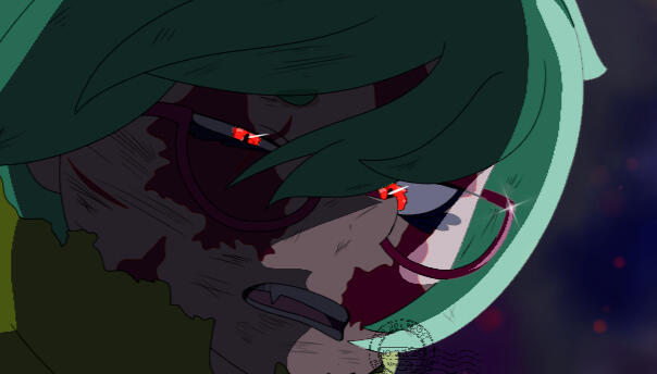 its in better quality Carrd just wont let me upload the bigger file :(